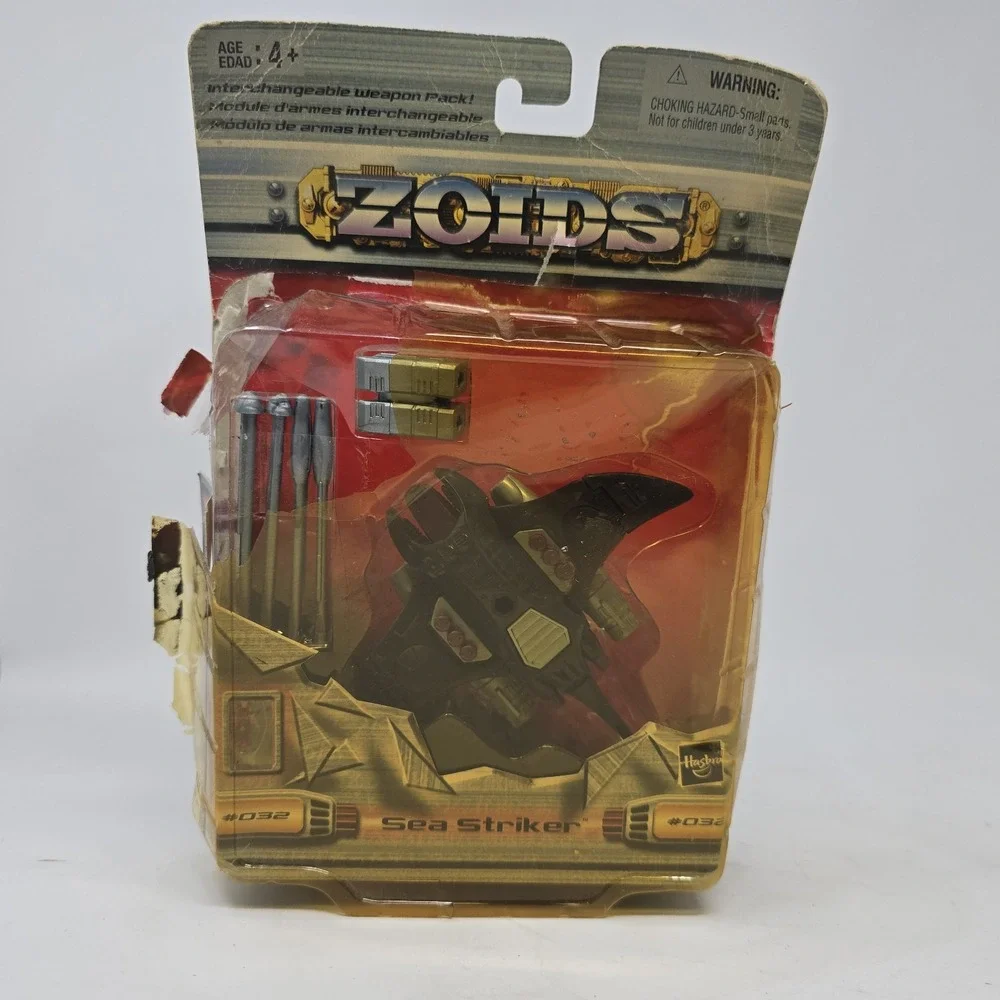ZOIDS Sea Striker #032 Bio-Mechanical Ray (2003, Hasbro) Unused
